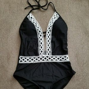 Black bathing suit